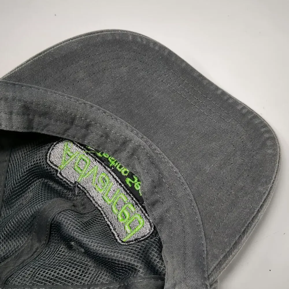 Adams Baseball Cap Gray One Size Advanced Tank Testing Services Slideback Hat